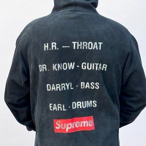 Supreme X Bad Brains Hoodie sweatshirt